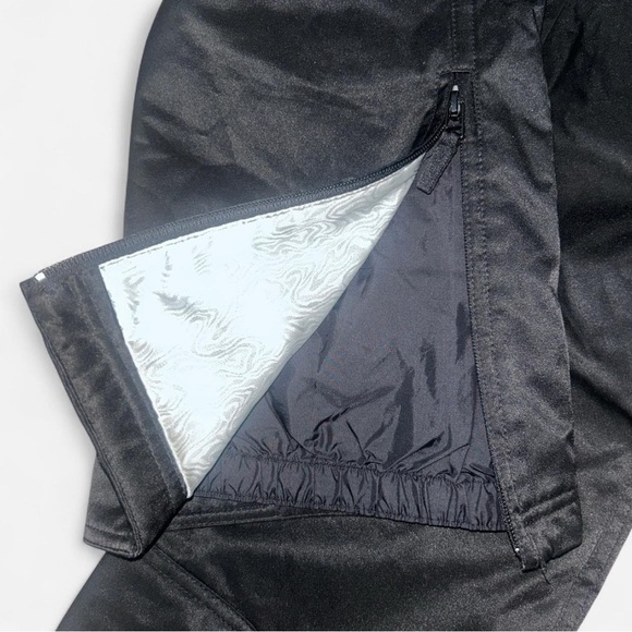 Snow Pants Metropolis Legacy Black Flared Out Bottom Sz 6 - Picture 3 of 8